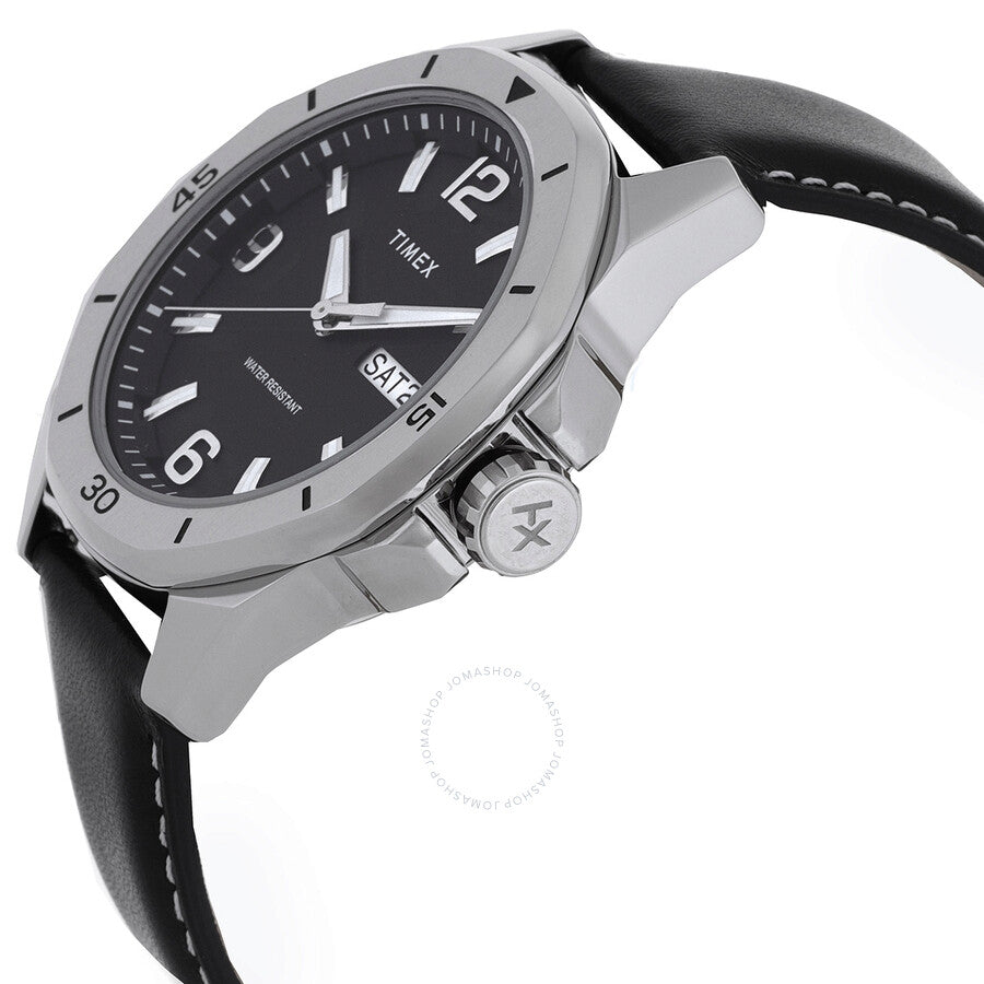 Timex Essex Quartz Black Dial Men's Watch TW2W79800 - Dawson Watches #2