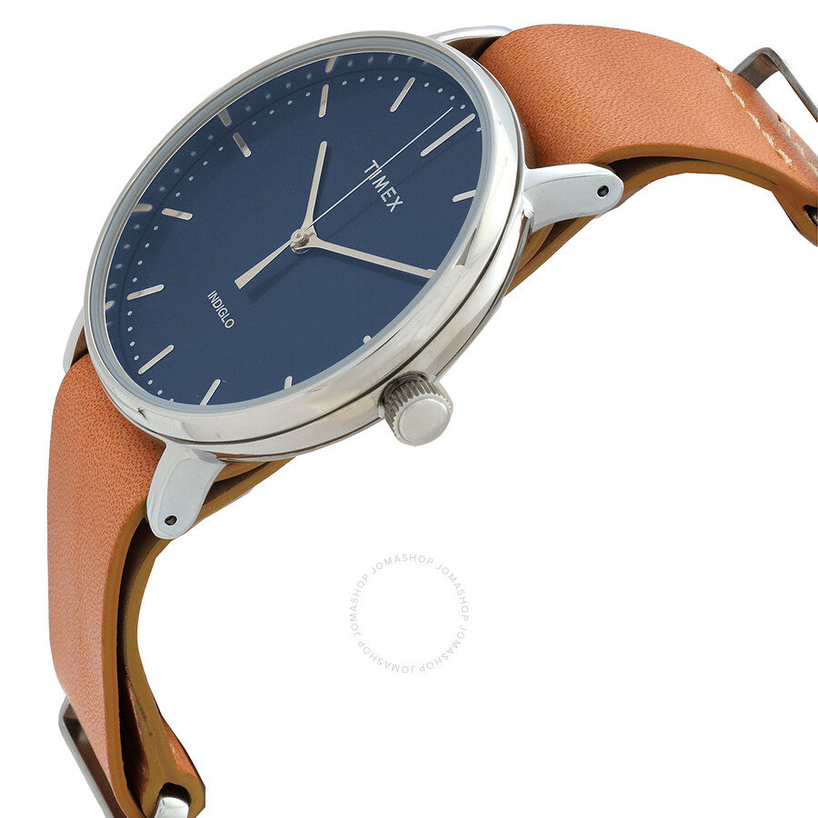Timex Fairfield Slip-Thru Quartz Blue Dial Men's Watch TW2P97800 - Dawson Watches #2
