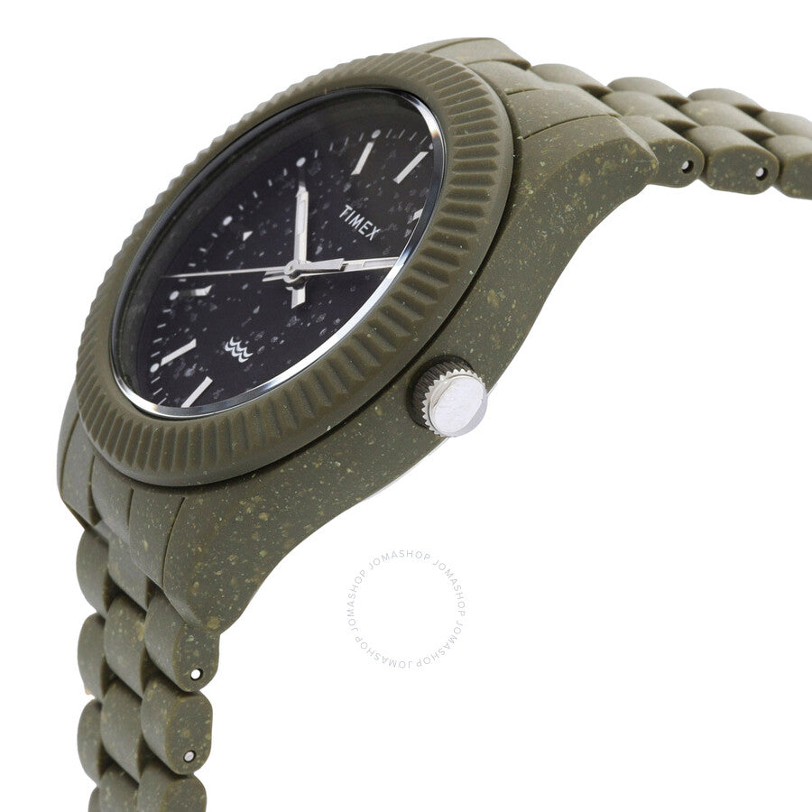 Timex Legacy Ocean Quartz Black Dial Men's Watch TW2V77100JR - Dawson Watches #2