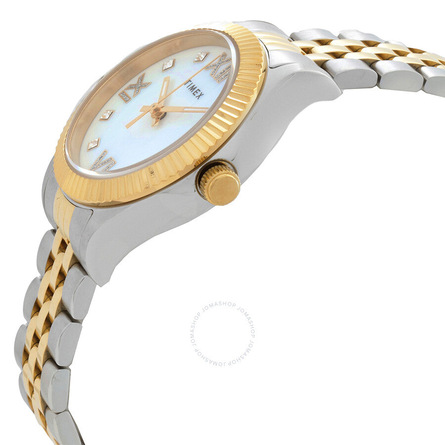 Timex Legacy Quartz Crystal Mother of Pearl Dial Ladies Watch TW2V45600 - Dawson Watches #2