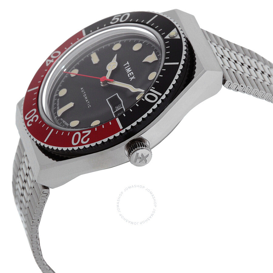 Timex M79 Automatic Black Dial Men's Watch TW2U83400 - Dawson Watches #2