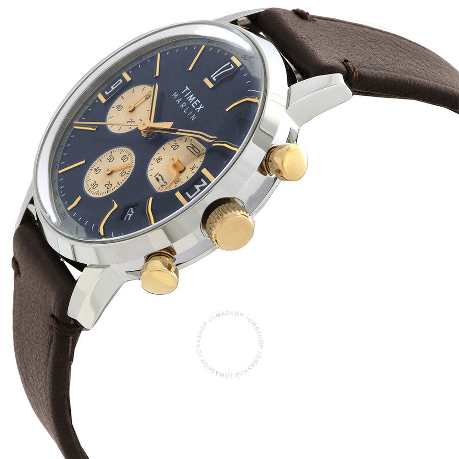 Timex Marlin Chronograph Quartz Blue Dial Men's Watch TW2W60400 - Dawson Watches #2