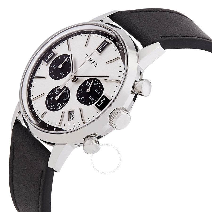 Timex Marlin Chronograph Quartz Silver Dial Men's Watch TW2W10300 - Dawson Watches #2