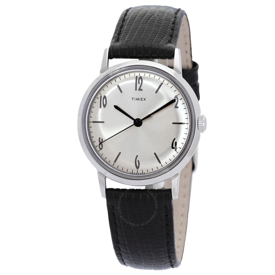Timex Marlin Hand Wind Silver Dial Watch TW2R47900 - Dawson Watches