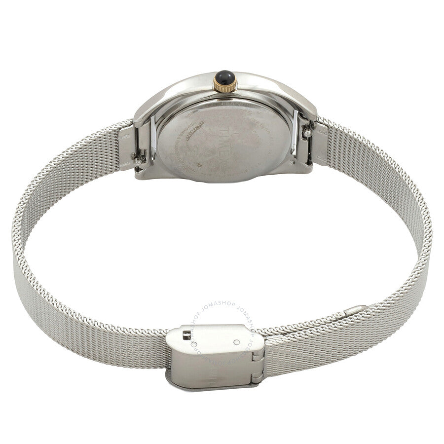 Timex Milano Petite Quartz Silver Dial Ladies Watch TW2T37700 - Dawson Watches #3