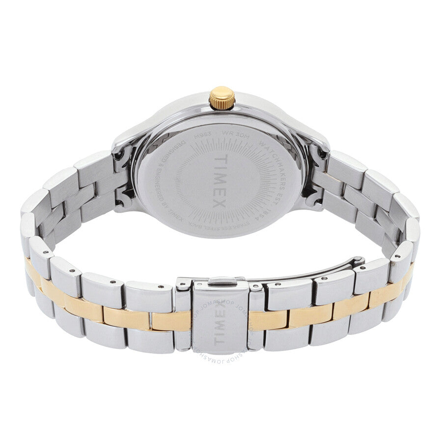 Timex Peyton Quartz White Dial Ladies Watch TW2V06500 - Dawson Watches #3