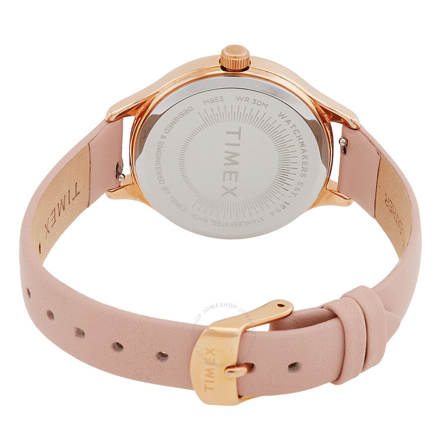 Timex Peyton Quartz White Dial Ladies Watch TW2V06700 - Dawson Watches #3