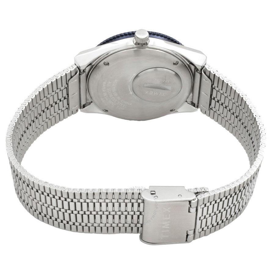 Timex Q Quartz Blue Dial Ladies Watch TW2U95500VQ - Dawson Watches #3