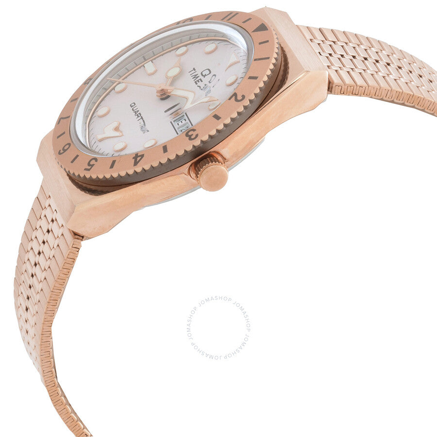 Timex Q Quartz Cream Dial Ladies Watch TW2U95700VQ - Dawson Watches #2
