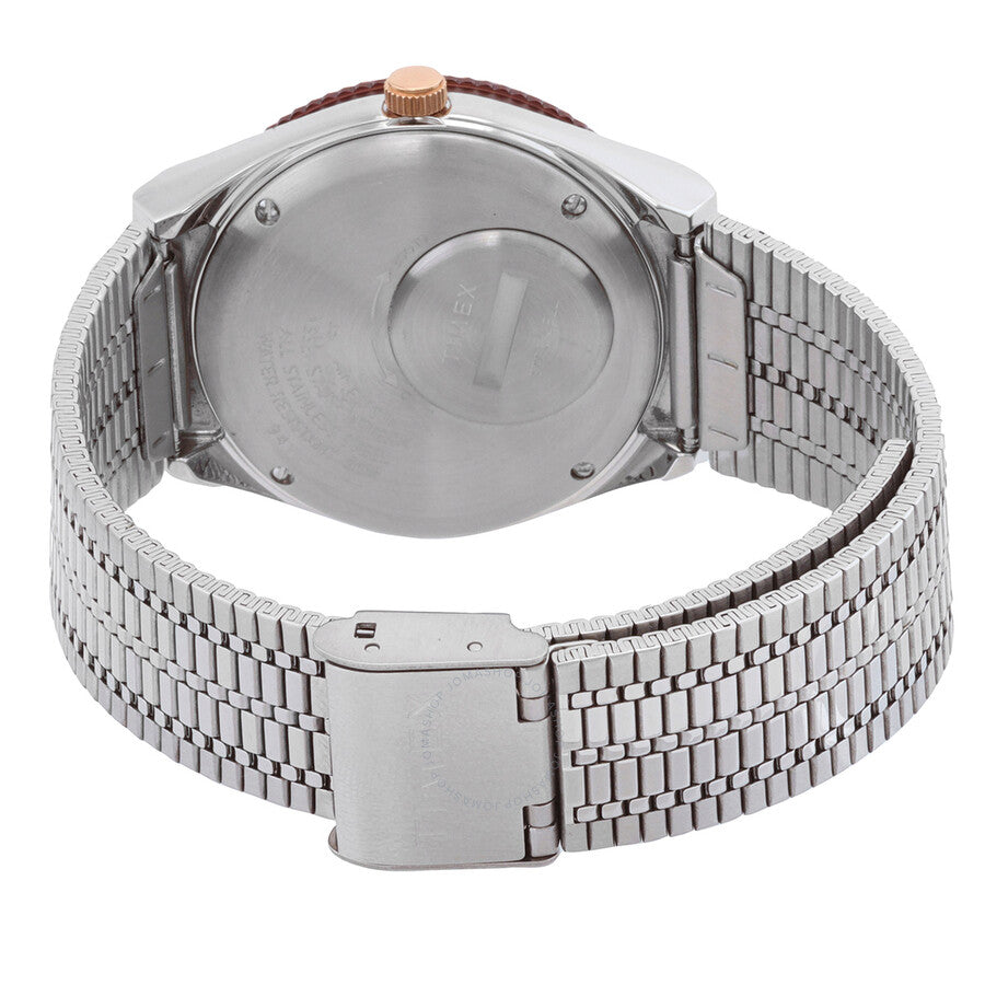 Timex Q Quartz Silver Dial Ladies Watch TW2U95600VQ - Dawson Watches #3