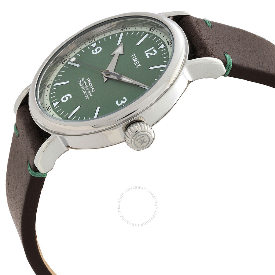 Timex Standard Quartz Green Dial Men's Watch TW2V71200VQ - Dawson Watches #2