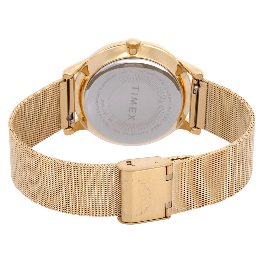 Timex Transcend Quartz Black Dial Ladies Watch TW2W19700 - Dawson Watches #3