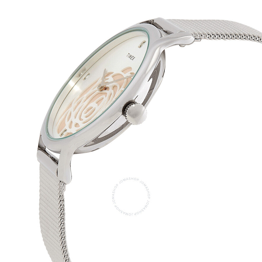 Timex Transcend Quartz Crystal Grey Dial Ladies Watch TW2U98200 - Dawson Watches #2