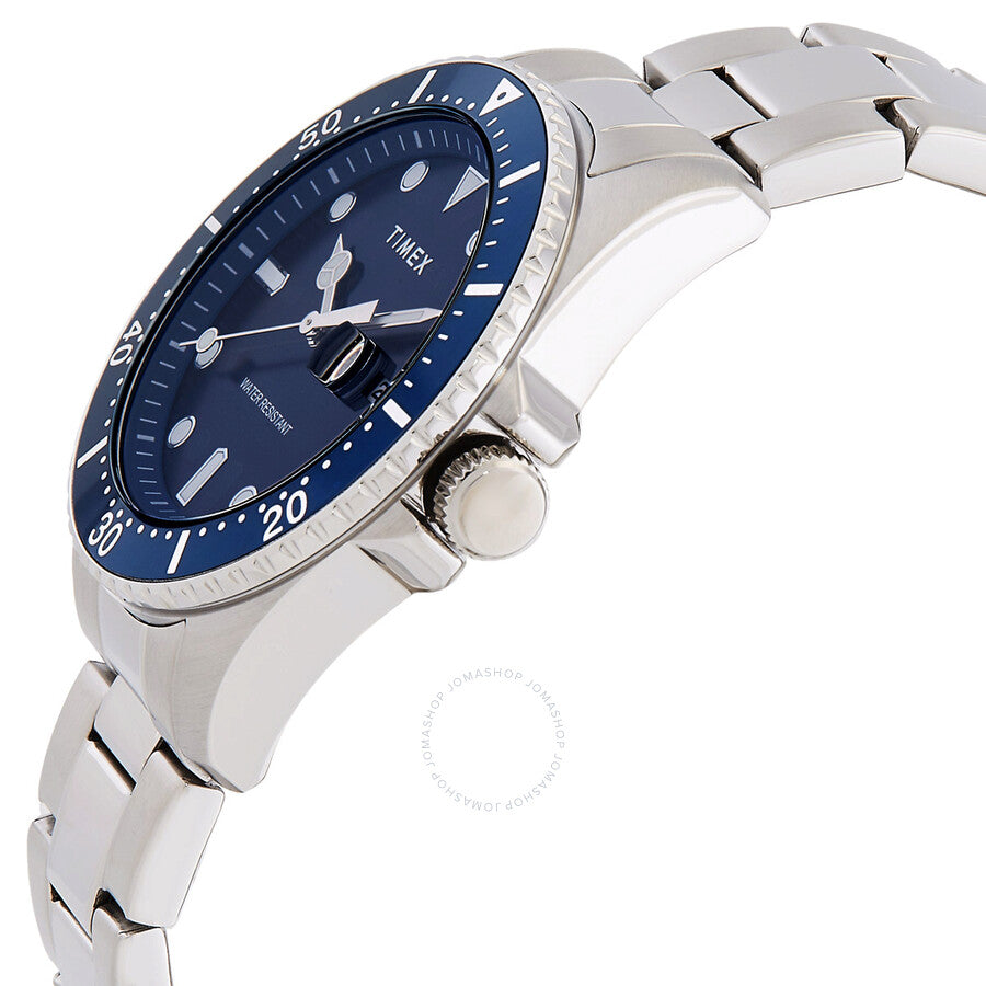 Timex Trend Quartz Blue Dial Men's Watch TW2W71500 - Dawson Watches #2