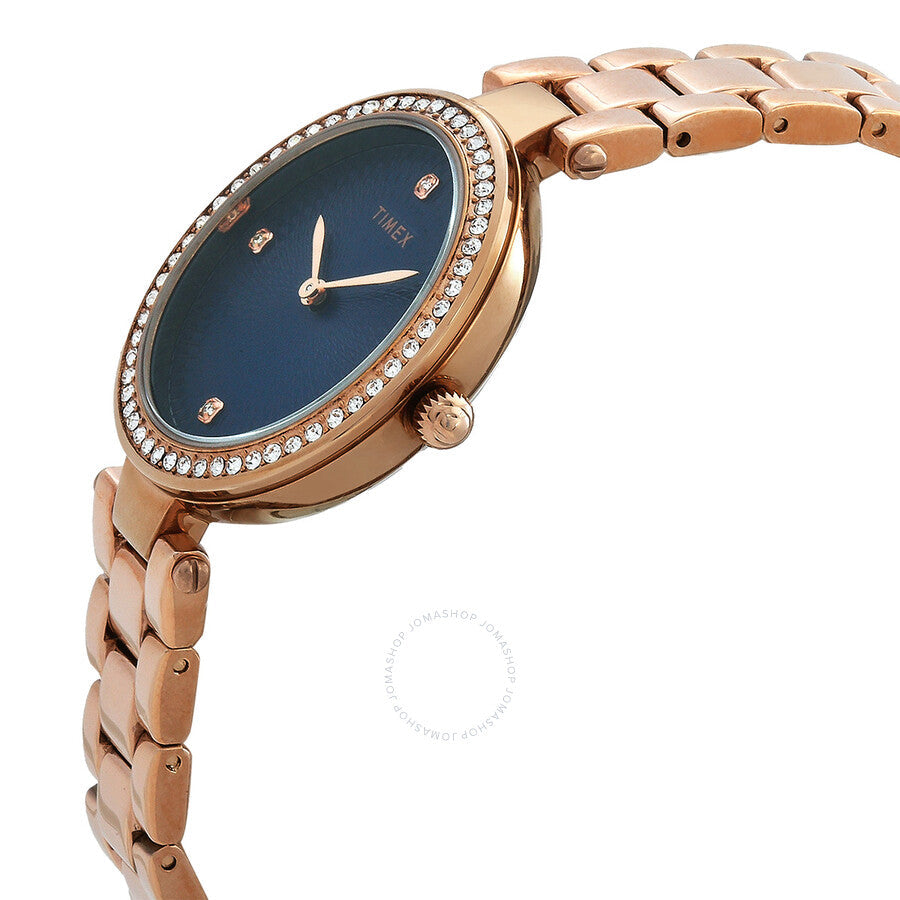 Timex Trend Quartz Crystal Black Dial Ladies Watch TW2V24600 - Dawson Watches #2