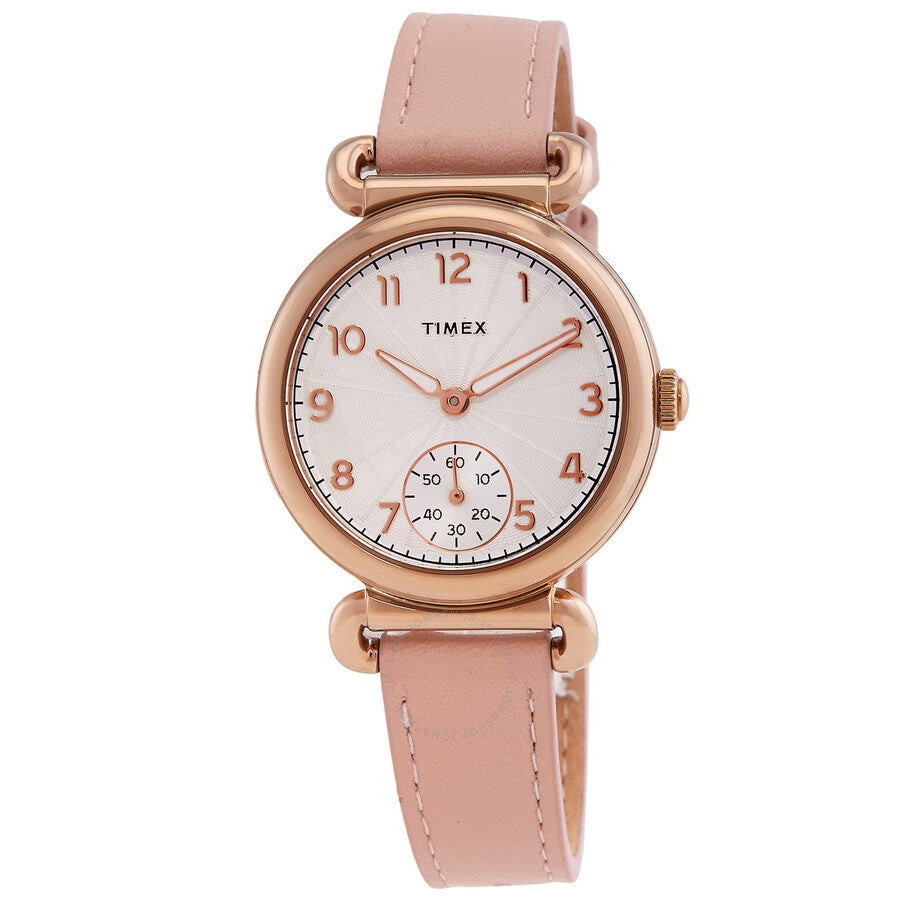 Timex Trend Quartz Silver Dial Ladies Watch TW2T88400 - The Watches Men & Co