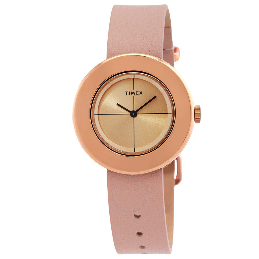 Timex Variety Quartz Rose Gold Dial Ladies Watch TW2T92900VQ - Dawson Watches