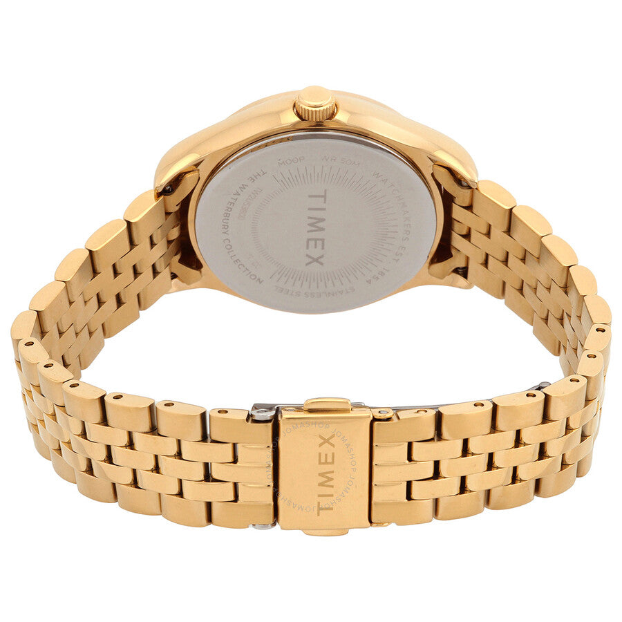 Timex Waterbury Traditional Quartz Crystal Gold Dial Watch TW2U53800 - Dawson Watches #3