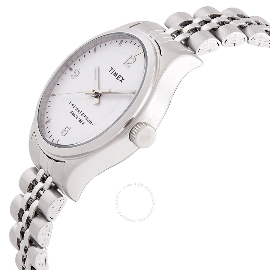 Timex Waterbury Traditional Quartz White Dial Ladies Watch TW2R69400 - Dawson Watches #2