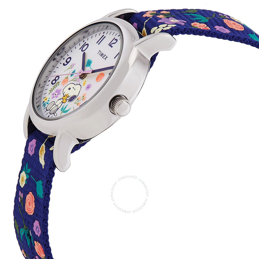Timex Weekender x Peanuts Quartz White Dial Ladies Watch TW2V45900JT - Dawson Watches #2