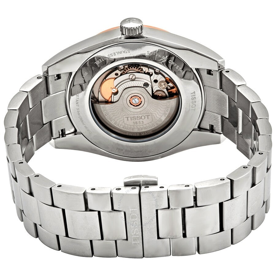 Tissot T-Gold Automatic Silver Dial Men's Watch T927.407.41.031.00 - Dawson Watches #3