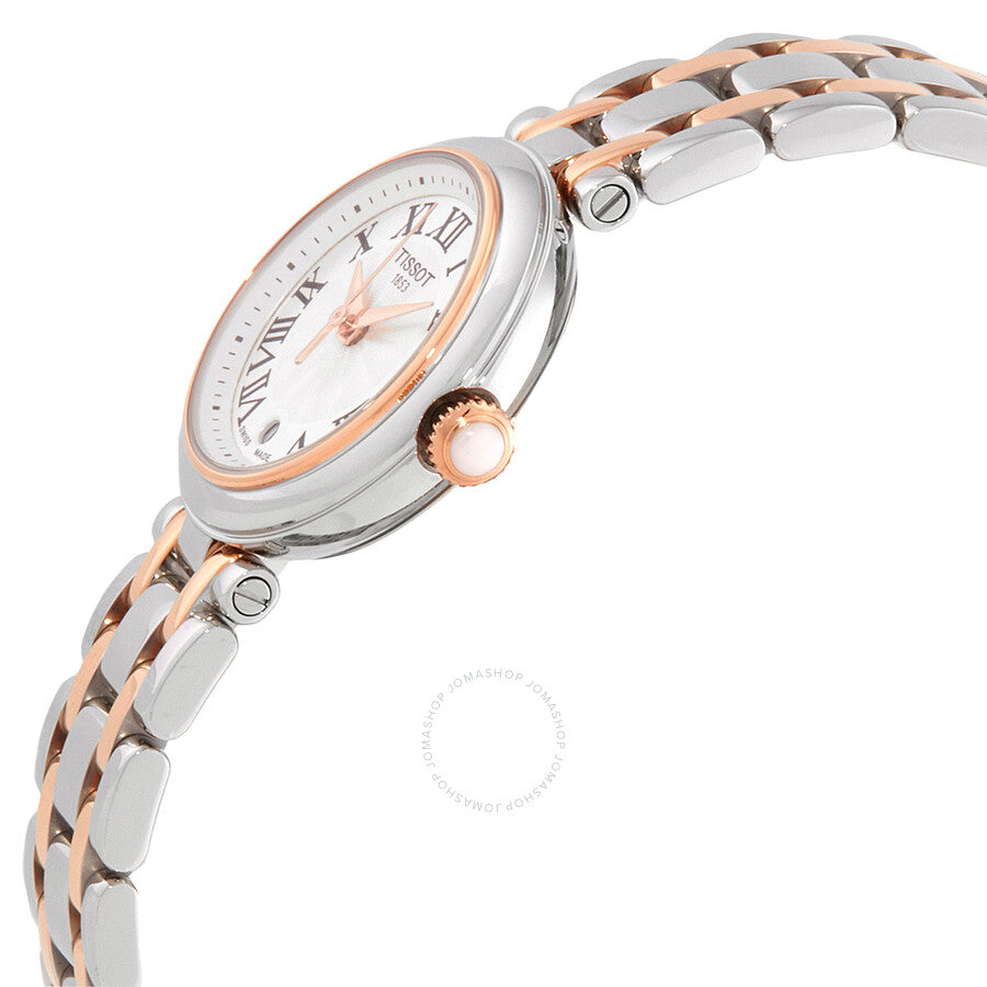 Tissot Bellissima Small Lady Quartz White Dial Two-tone Watch T126.010.22.013.01