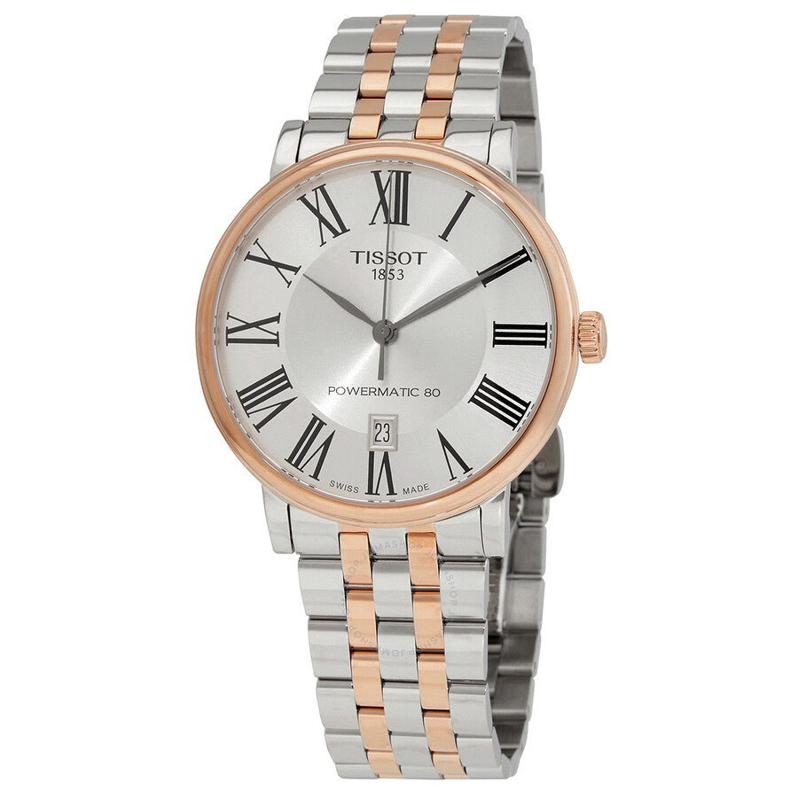 Tissot Carson Automatic Silver Dial Two-tone Men's Watch T122.407.22.033.00 - Dawson Watches