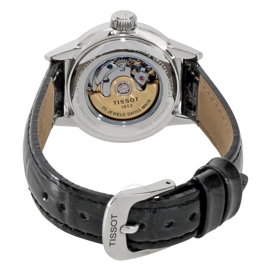 Tissot Carson Automatic White Dial Ladies Watch T085.207.16.013.00 - Dawson Watches #3