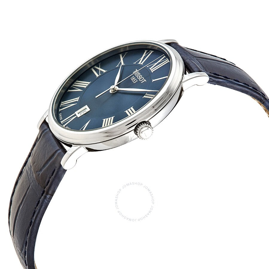 Tissot Carson Premium Quartz Blue Dial Men's Watch T122.410.16.043.00 - Dawson Watches #2