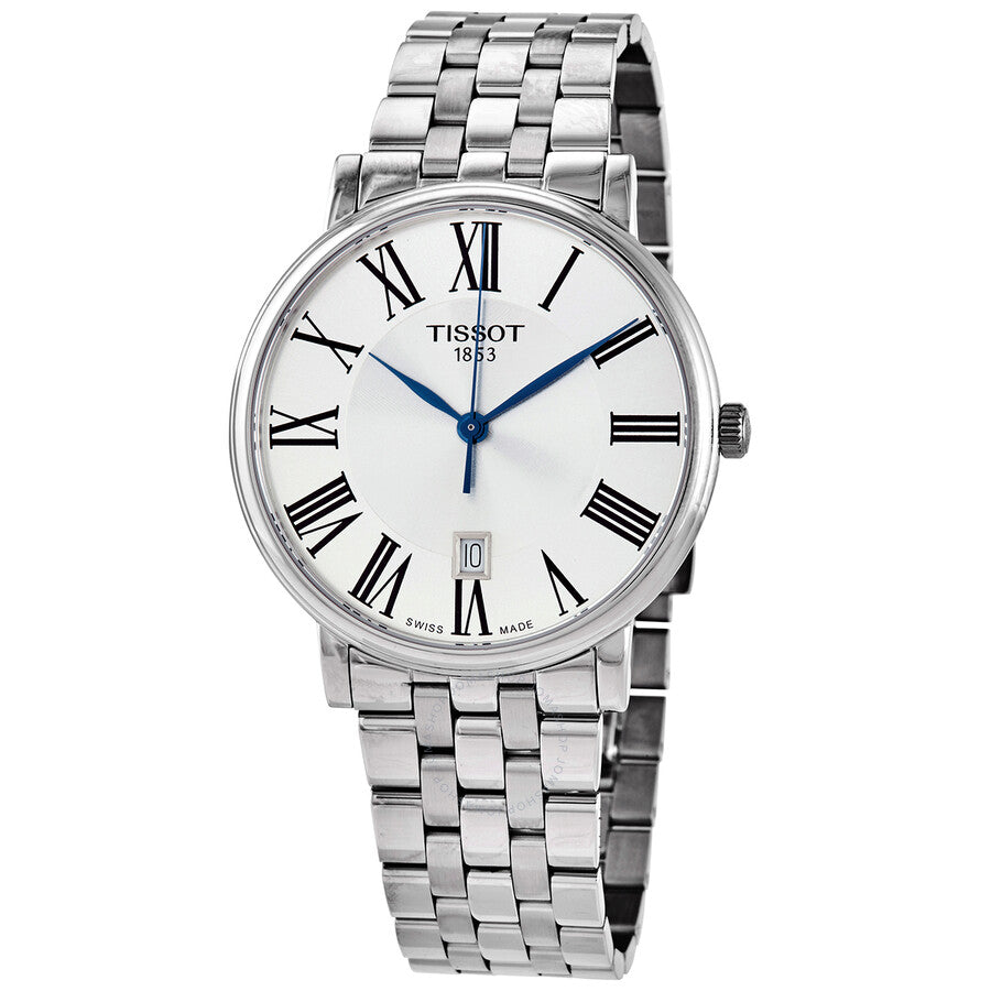 Tissot Carson Premium Quartz Silver Dial Men's Watch T122.410.11.033.00 - Dawson Watches