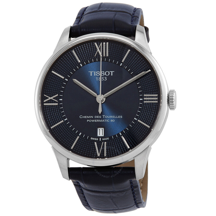 Tissot Chemin Des Tourelles Automatic Blue Dial Men's Watch T099.407.16.048.00 - Dawson Watches