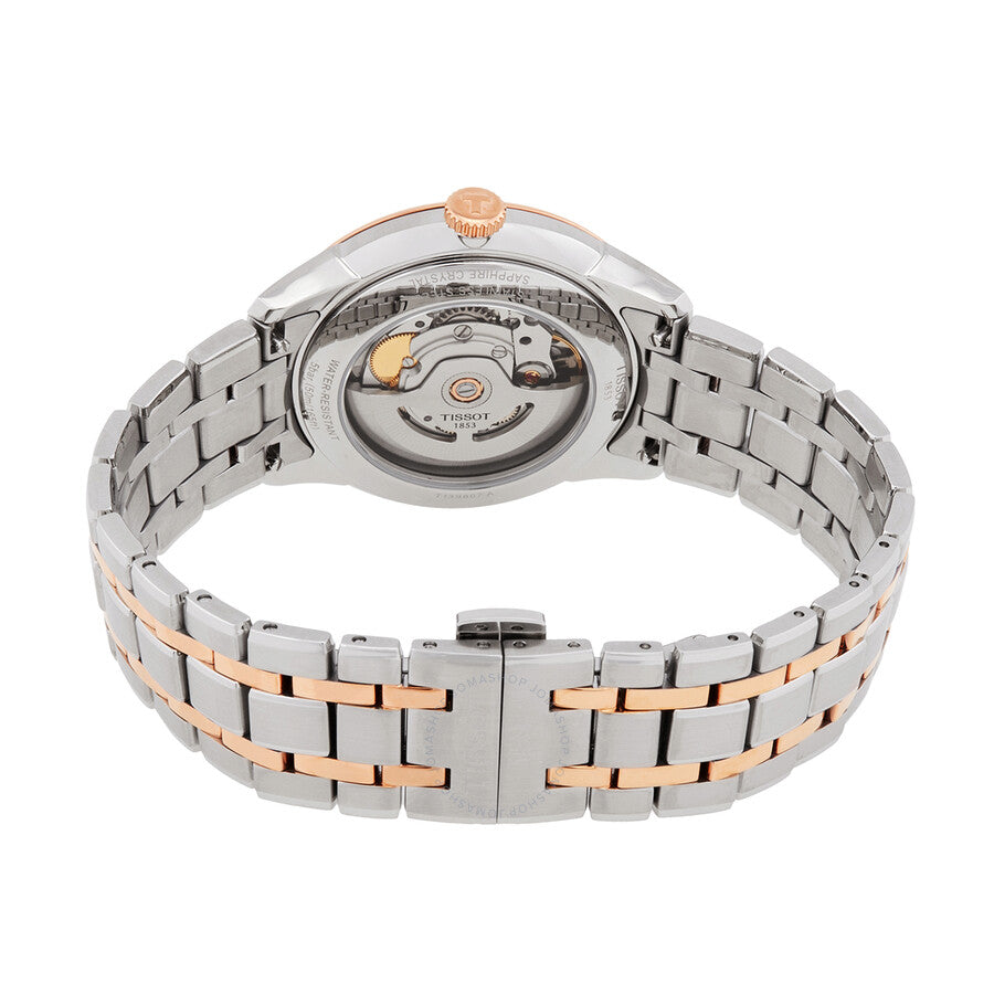 Tissot Chemin Des Tourelles Automatic Silver Dial Two-Tone Men's Watch T1398072203800 - Dawson Watches #3