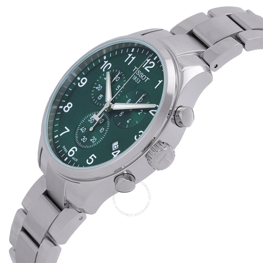 Tissot Chrono XL Classic Quartz Green Dial Men's Watch T116.617.11.092.00 - Dawson Watches #2