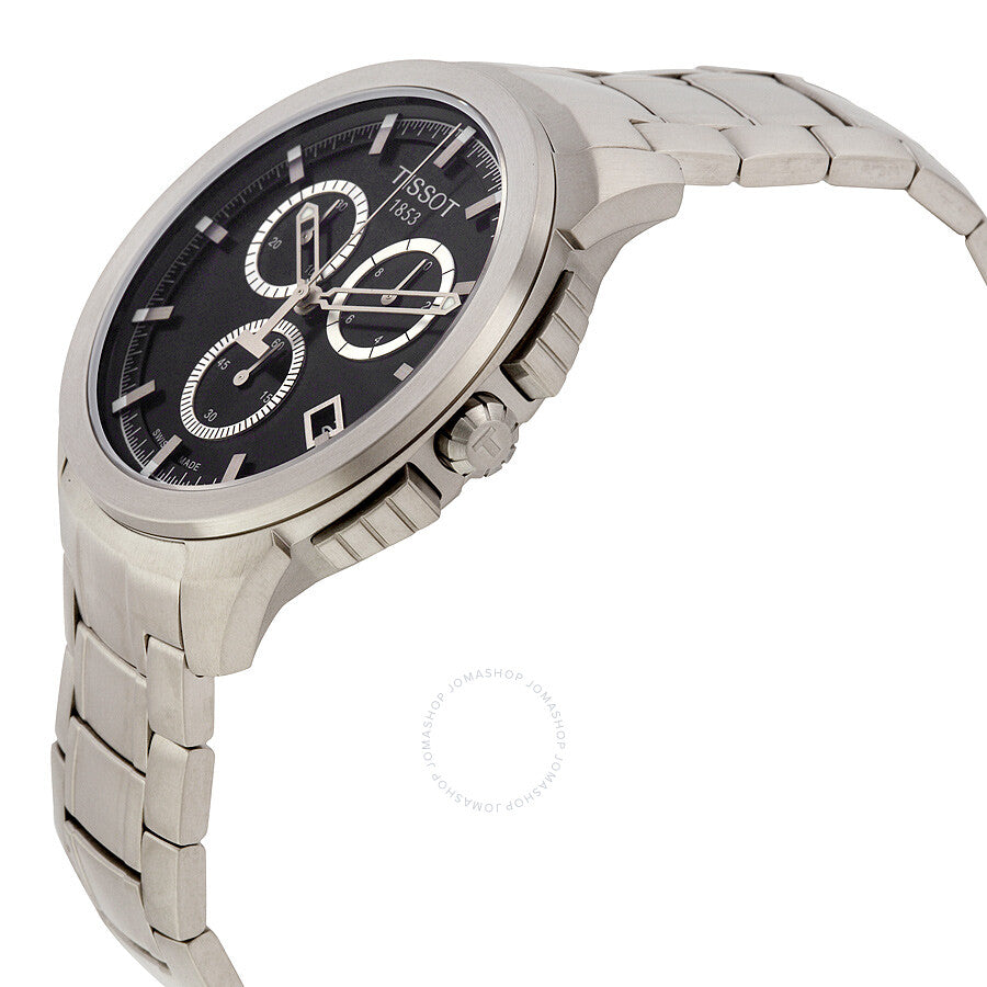 Tissot T-Sport Chronograph Black Dial Titanium Men's Watch T069.417.44.051.00 - Dawson Watches #2