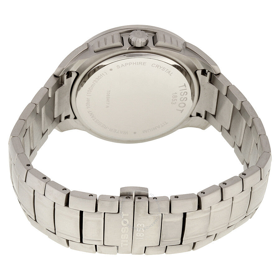 Tissot T-Sport Chronograph Black Dial Titanium Men's Watch T069.417.44.051.00 - Dawson Watches #3