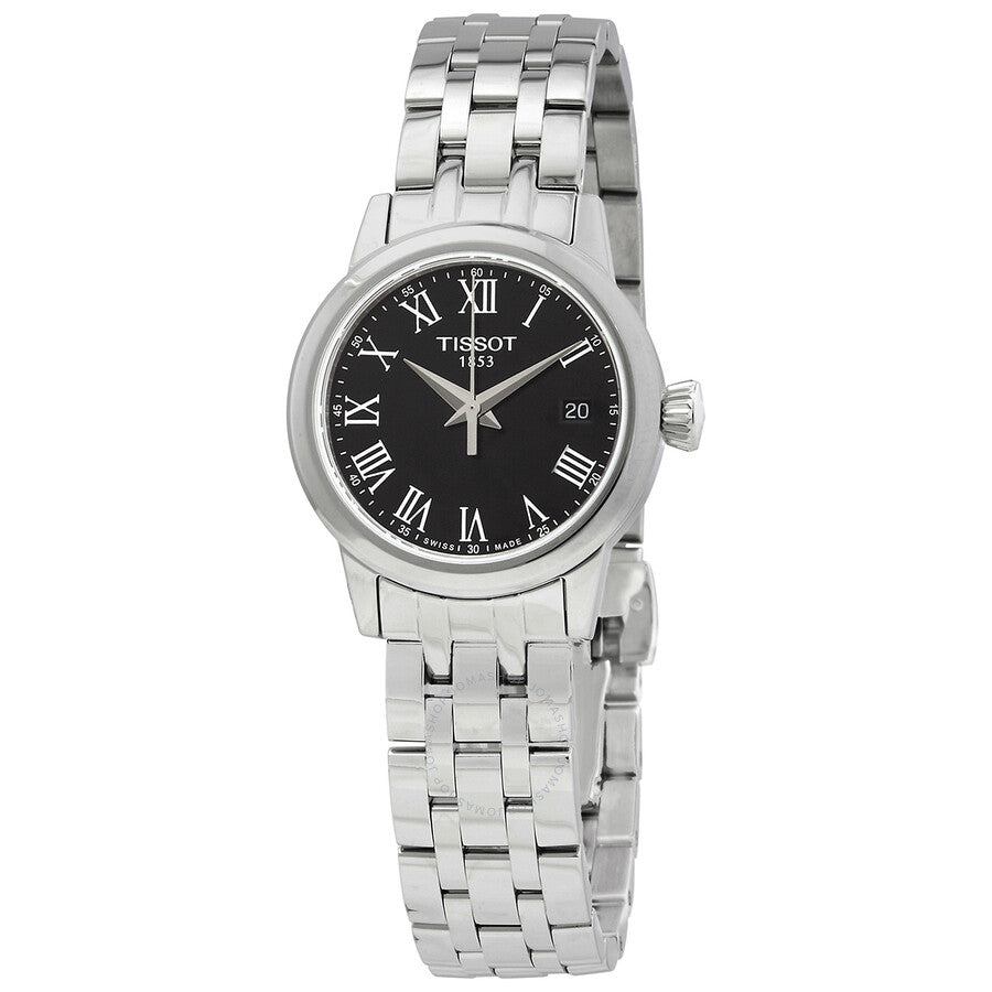 Tissot Classic Dream Lady Quartz Black Dial Watch T129.210.11.053.00 - The Watches Men & Co