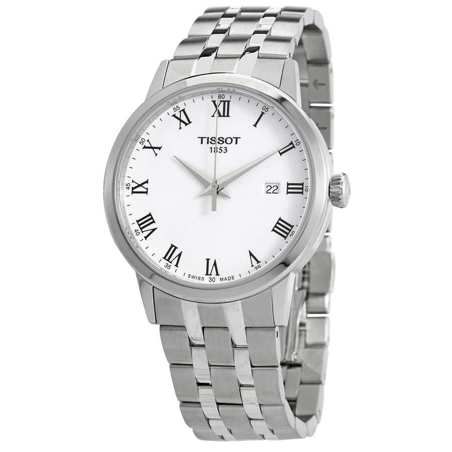 Tissot Classic Dream Quartz White Dial Men's Watch T129.410.11.013.00 - The Watches Men & Co