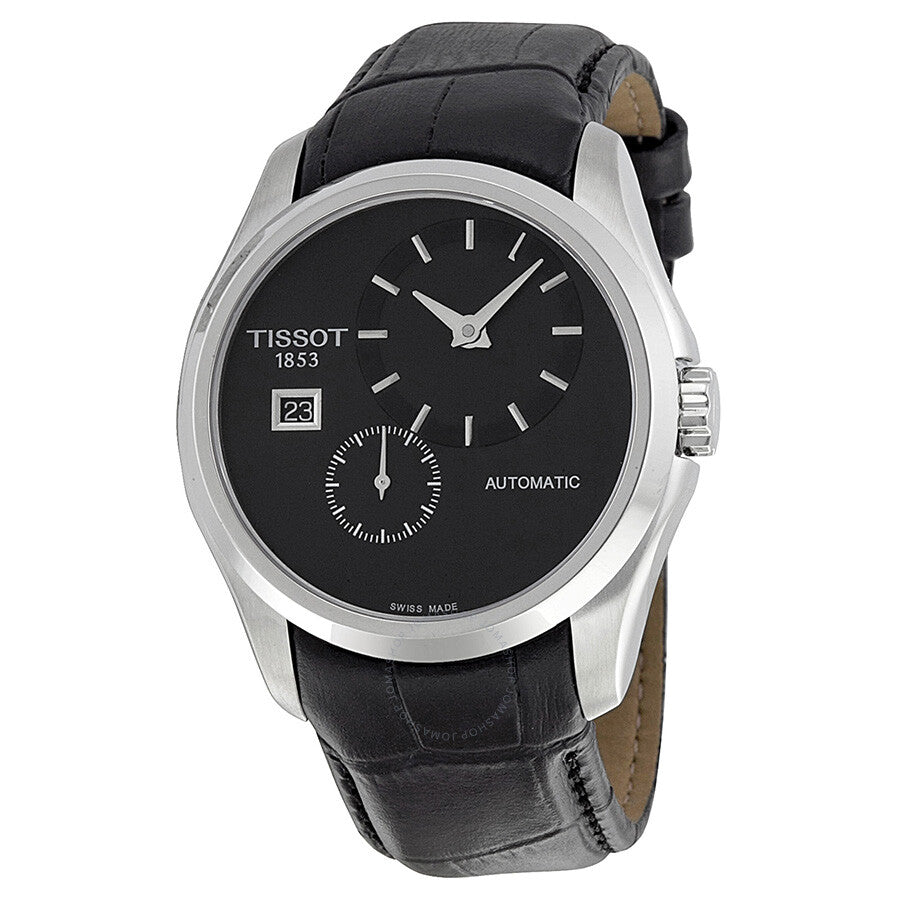 Tissot Couturier Automatic Black Dial Men's Watch T0354281605100 - Dawson Watches