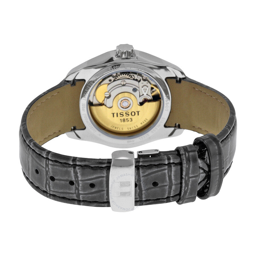 Tissot Couturier Automatic Black Dial Ladies Watch T0352071605100 - Dawson Watches #3