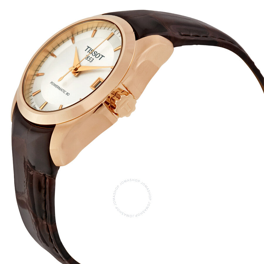 Tissot Couturier Automatic Silver Dial Ladies Watch T0352073603100 - Dawson Watches #2