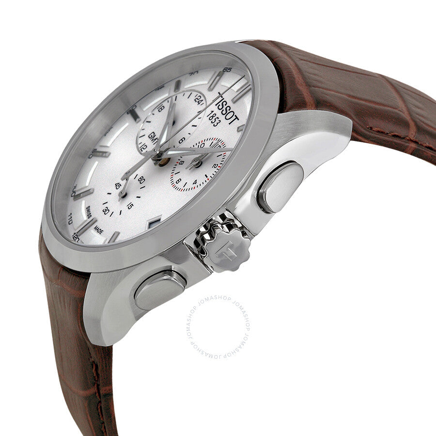 Tissot Couturier GMT White Dial Men's Watch T035.439.16.031.00 - Dawson Watches #2