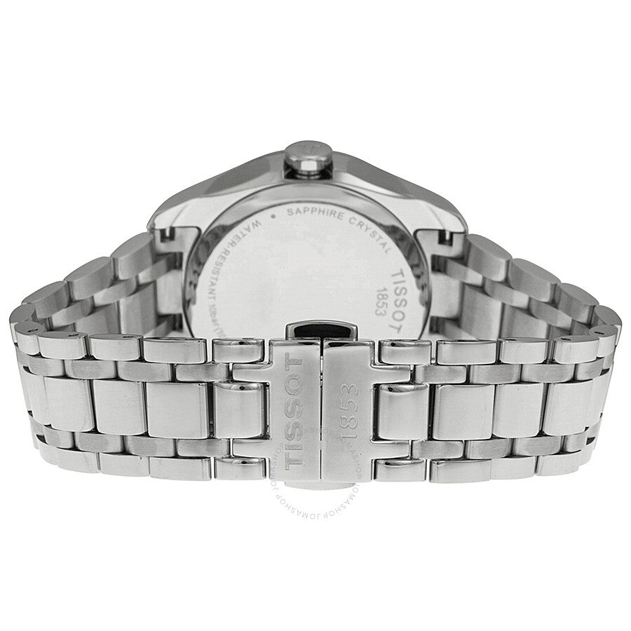 Tissot Couturier Mother of Pearl Dial Stainless Steel Ladies Watch T0352461111100 - Dawson Watches #3