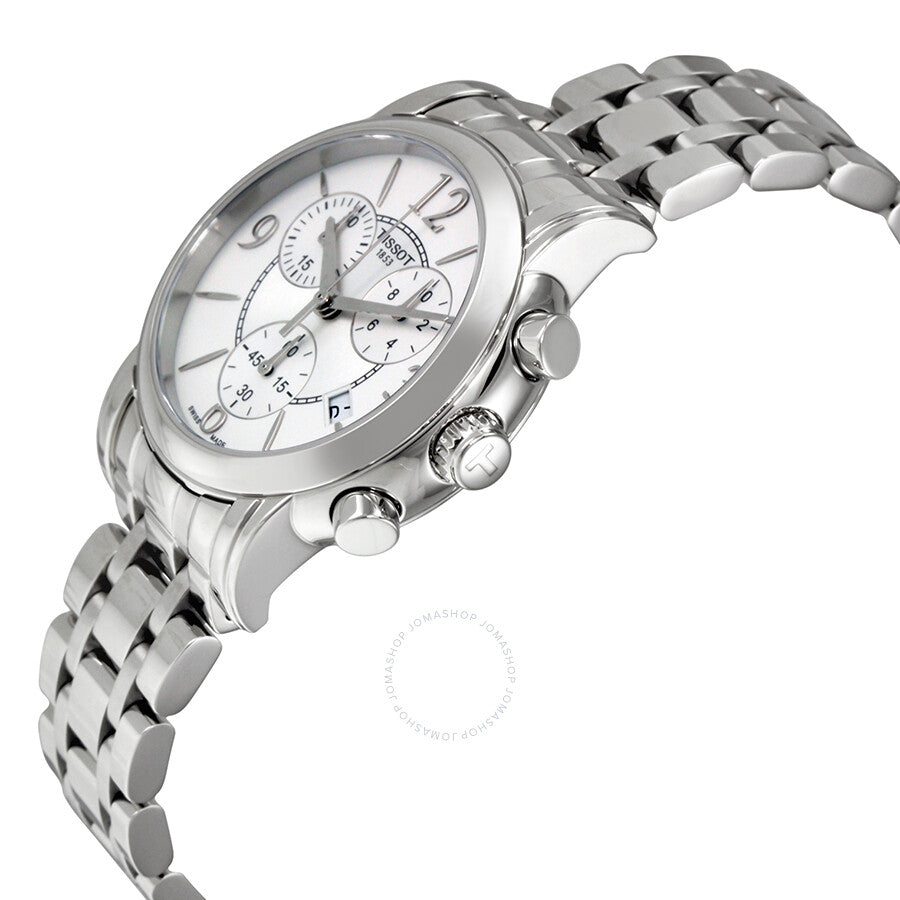 Tissot Dressport Chronograph Silver Dial Ladies Sports Watch - Dawson Watches #2