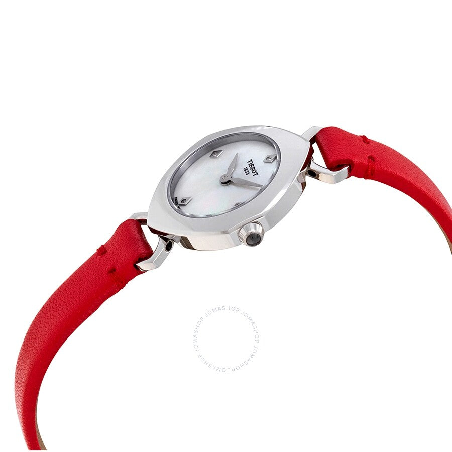 Tissot Femini-T Mother of Pearl Dial Diamond Ladies Watch T113.109.16.116.00 - Dawson Watches #2