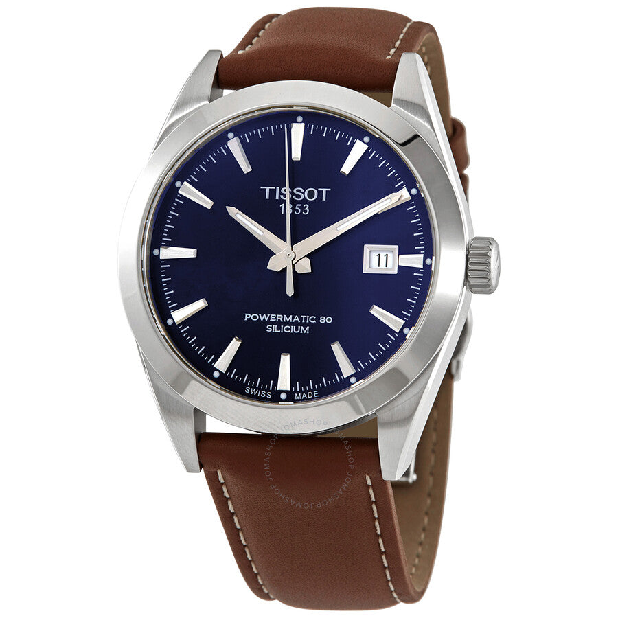 Tissot Gentleman Automatic Blue Dial Men's Watch T127.407.16.041.00 - Dawson Watches