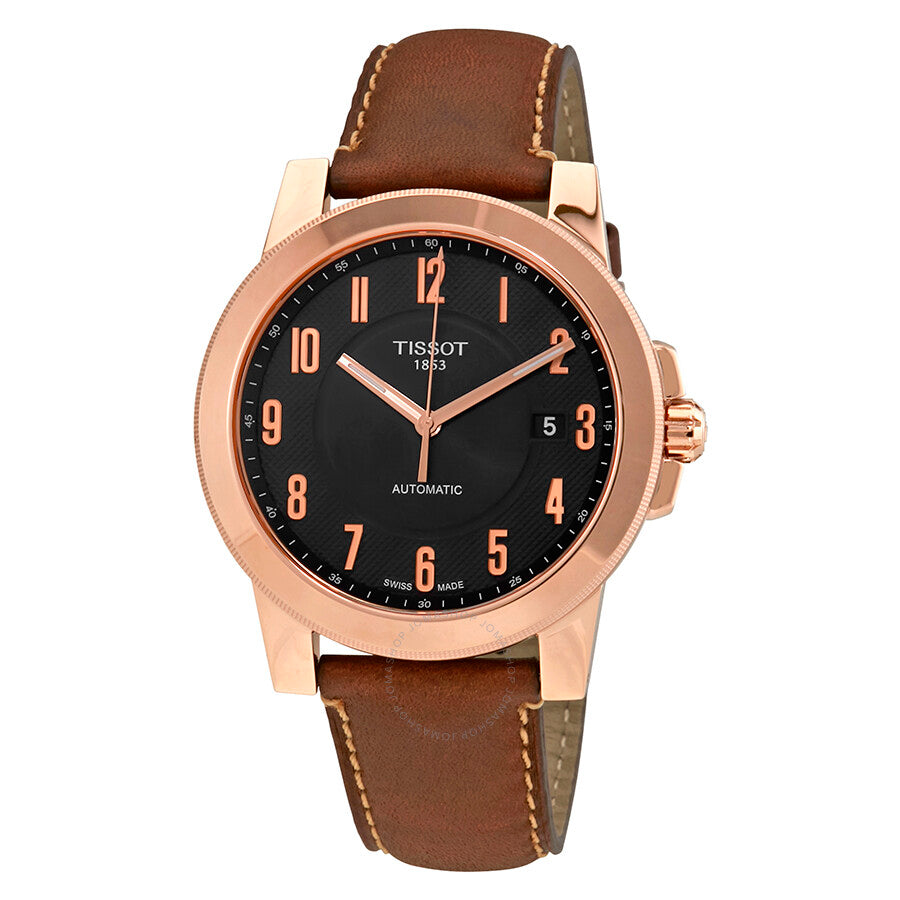 Tissot Gentleman Automatic Black Dial Men's Watch T098.407.36.052.01 - Dawson Watches