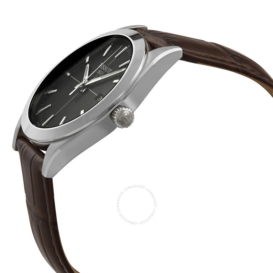 Tissot Gentleman Quartz Black Dial Men's Watch T127.410.16.051.01 - Dawson Watches #2