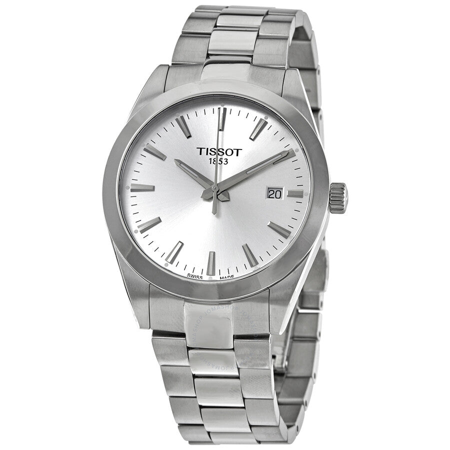 Tissot Gentleman Quartz Silver Dial Men's Watch T127.410.11.031.00 - Dawson Watches