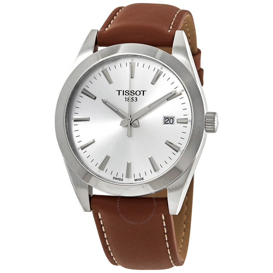 Tissot Gentleman Quartz Silver Dial Men's Watch T127.410.16.031.00 - Dawson Watches