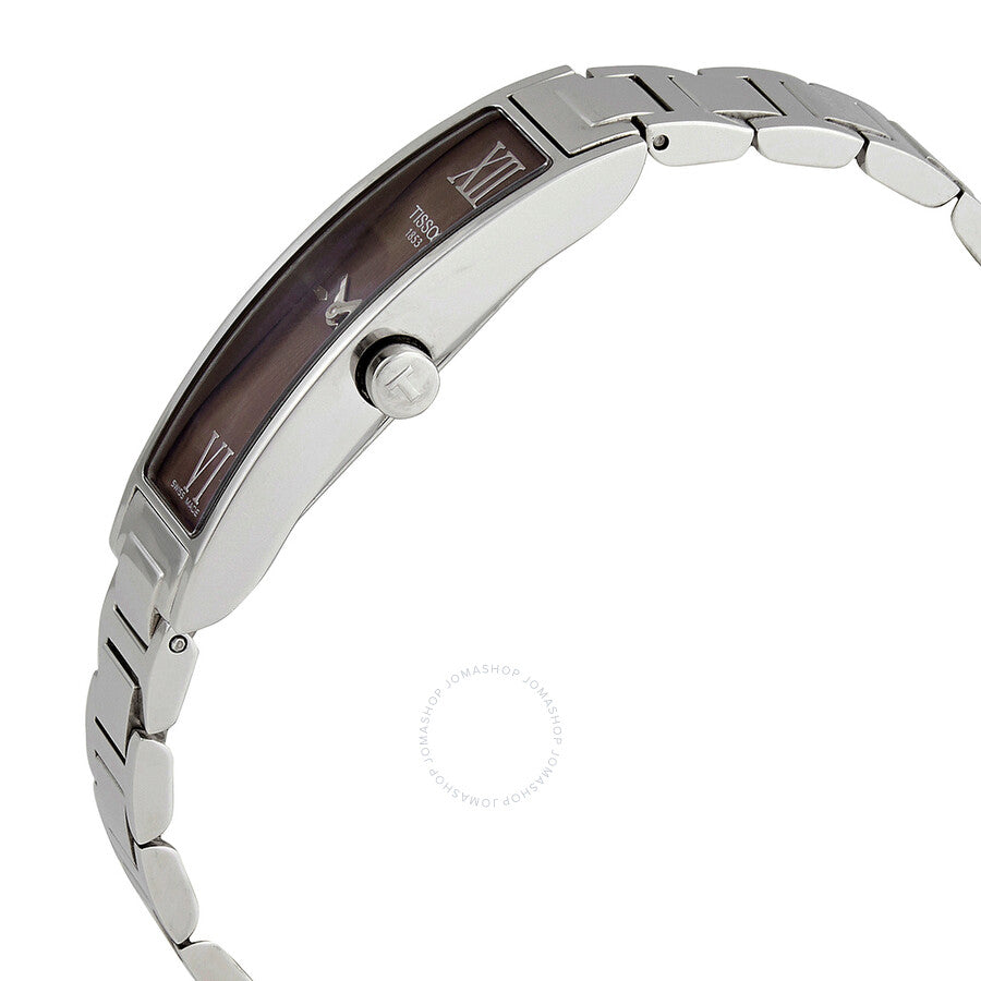 Tissot Happy Chic Brown Dial Ladies Watch T015.309.11.298.00 - Dawson Watches #2